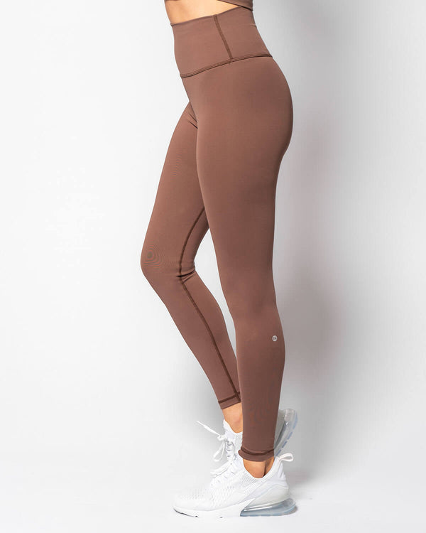 Womens Brown Leggings | Yoga Pants | Athletic Apparel – MomMe and More